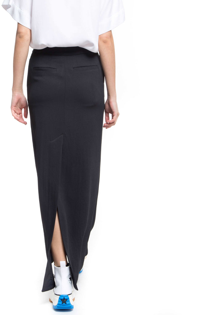 スカート NOIRNINE Balloon Long Skirt 5BMR0247 Long Skirt Women Elegant Elastic Waist A-line Loose Balloon