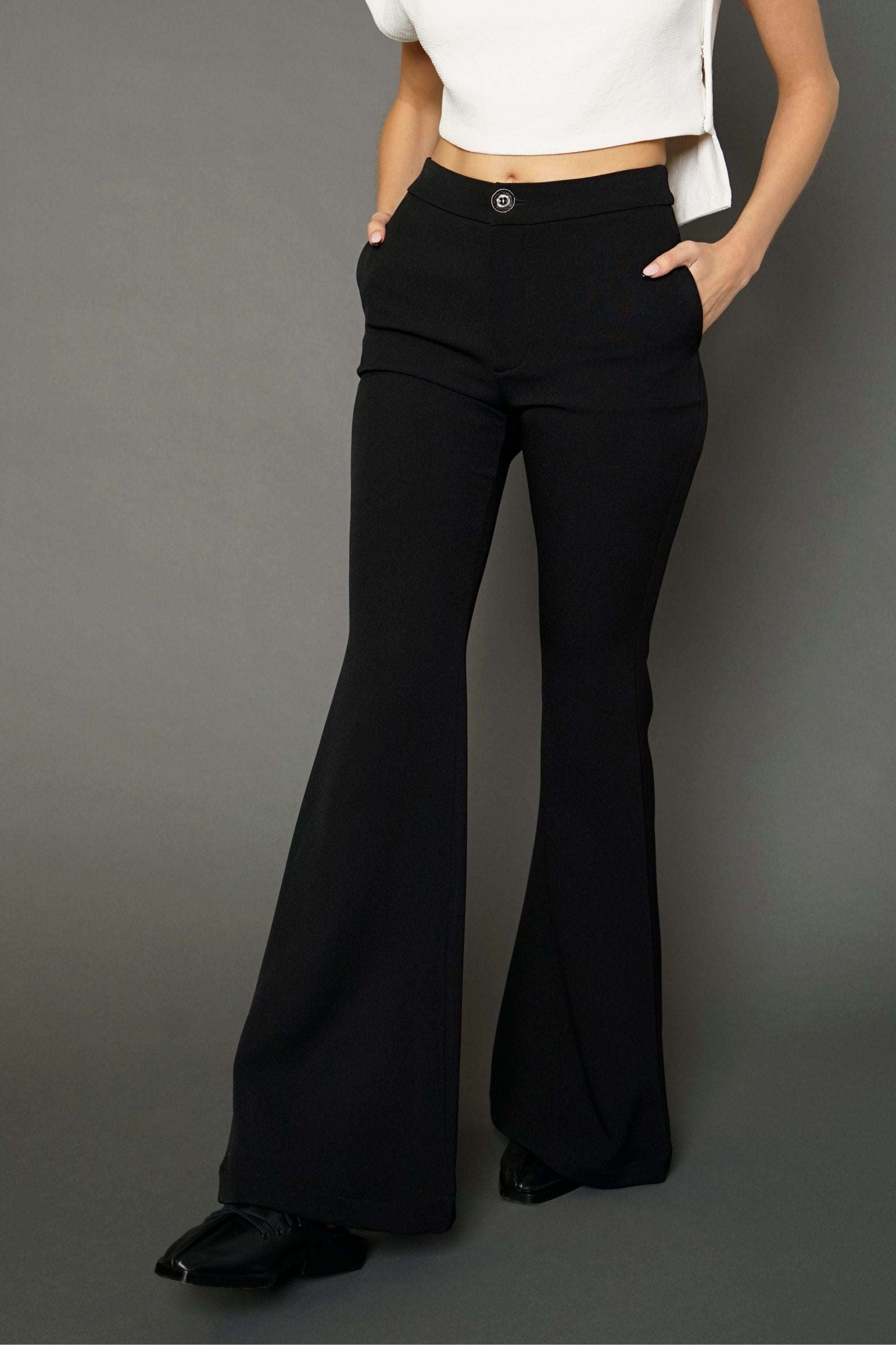 Miranda Black Flared Pants size 0 Miranda Black Flared Pants size 0